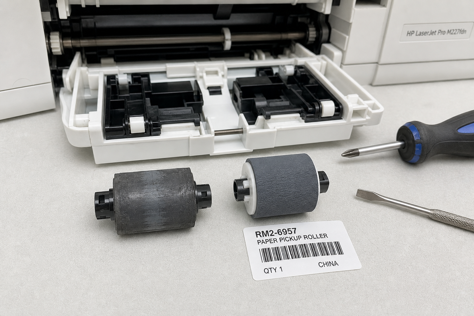 HP LaserJet M227 Separation Roller Failure? Full Diagnosis & Repair Guide