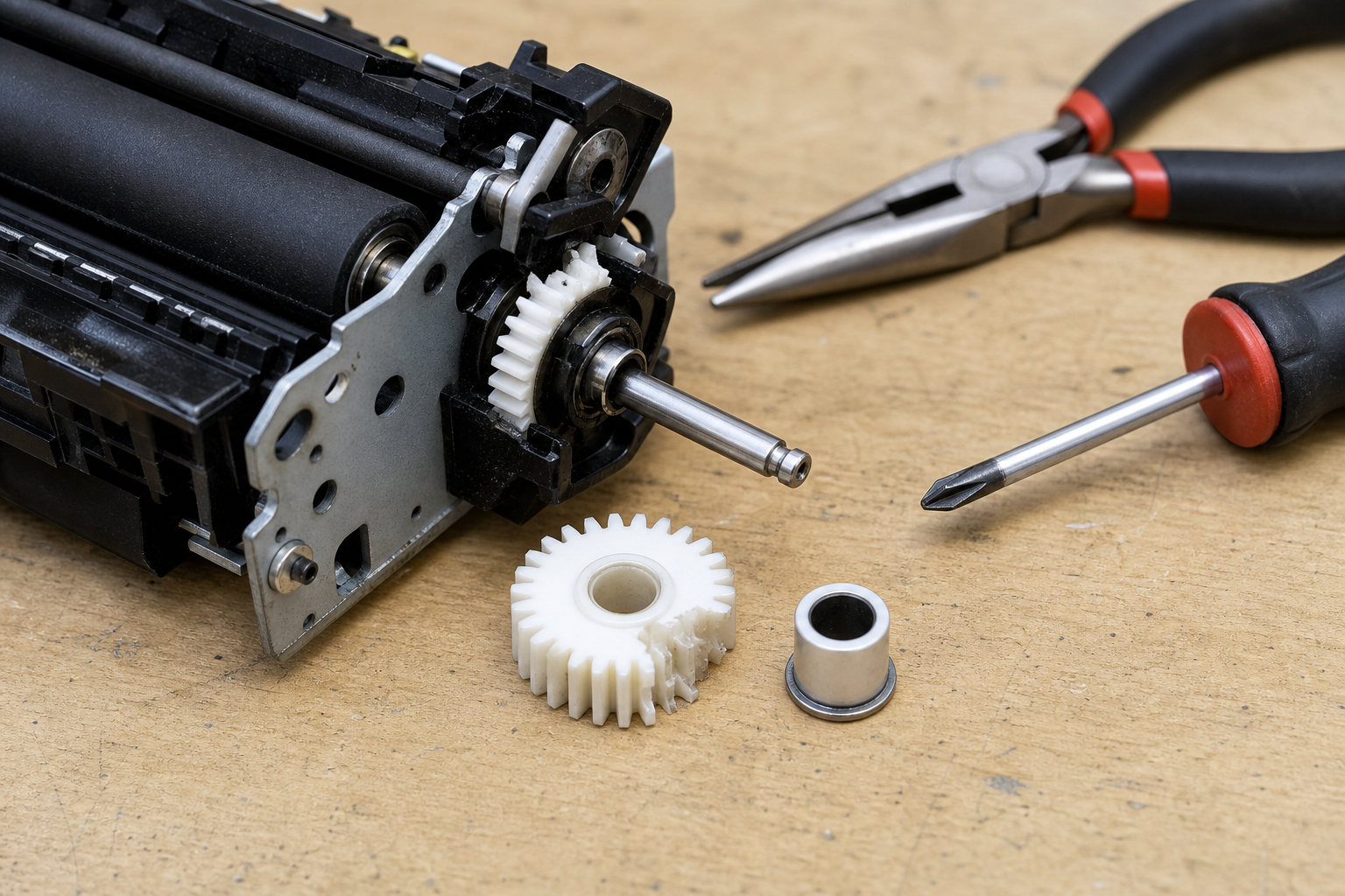 Printer Fuser Assembly Failed? Grinding Noises & Error Codes 50.x, 54.x? Full Diagnosis & Repair Guide
