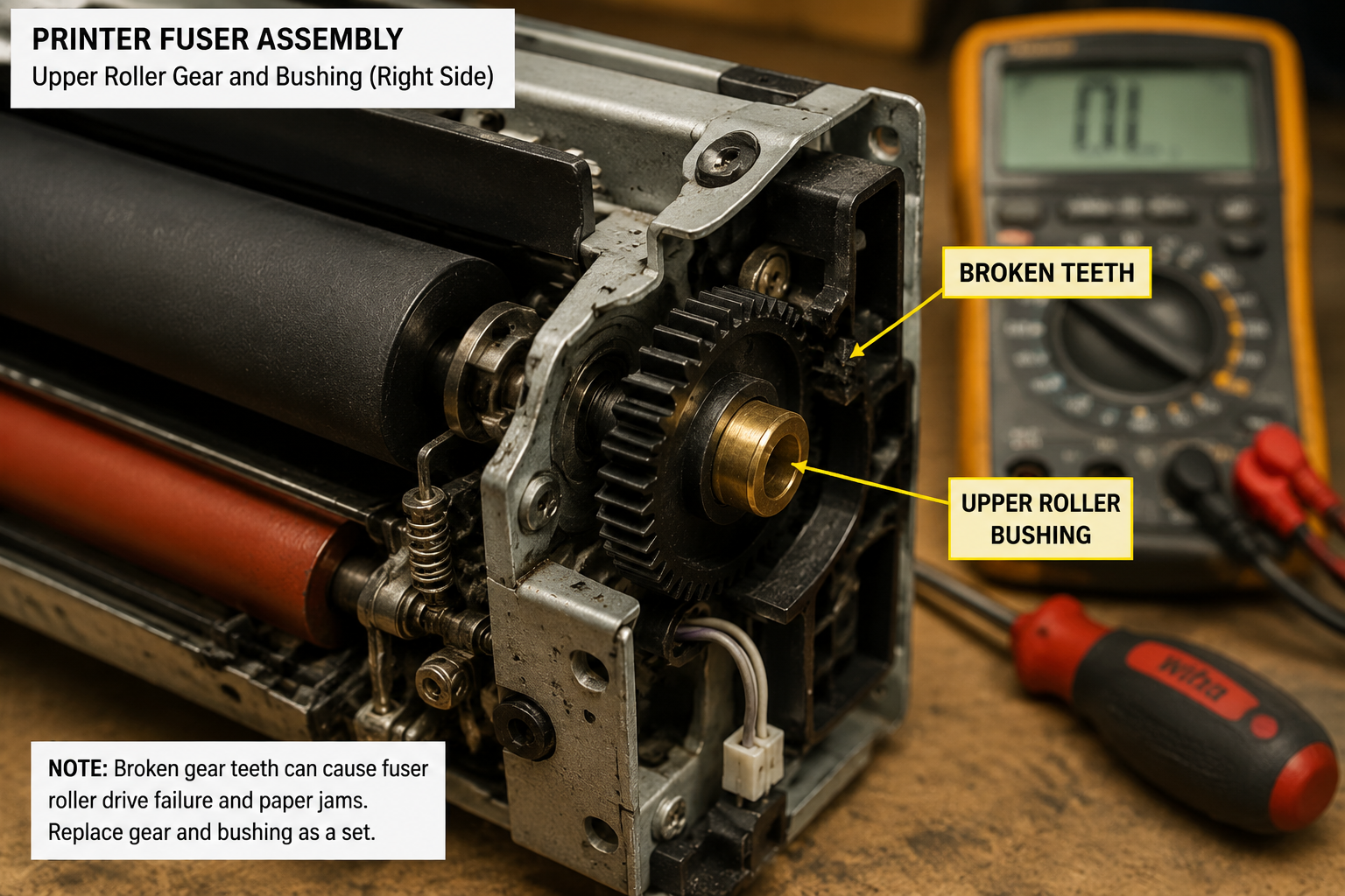 Printer Fuser Assembly Failed? Here’s Exactly What’s Wrong & How to Fix It (Step-by-Step)