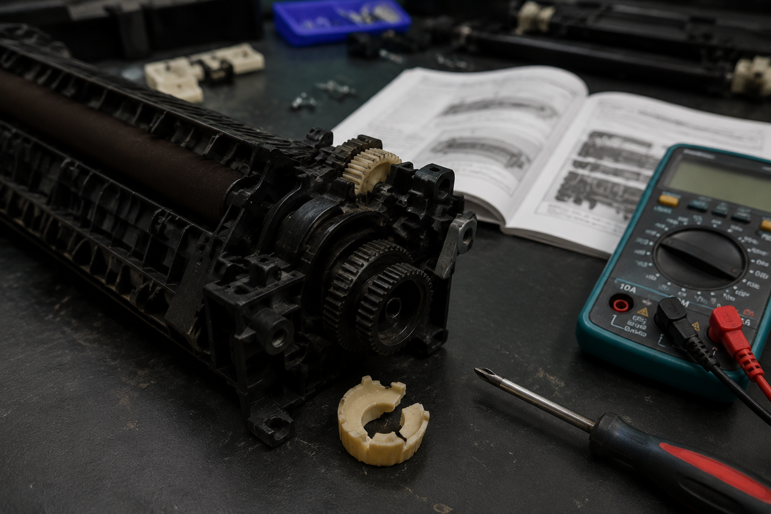 Printer Suddenly Shows 'Fuser Error' or Leaves Smudges? Full Fuser Assembly Diagnosis & Repair Guide